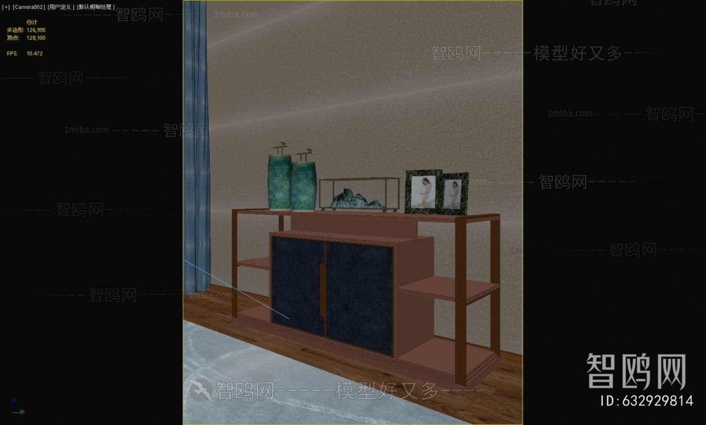 New Chinese Style Entrance Cabinet