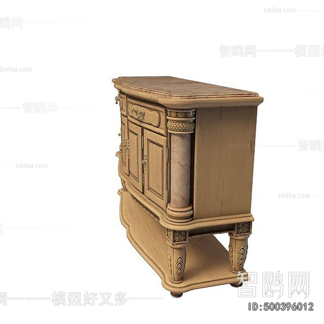 European Style Side Cabinet