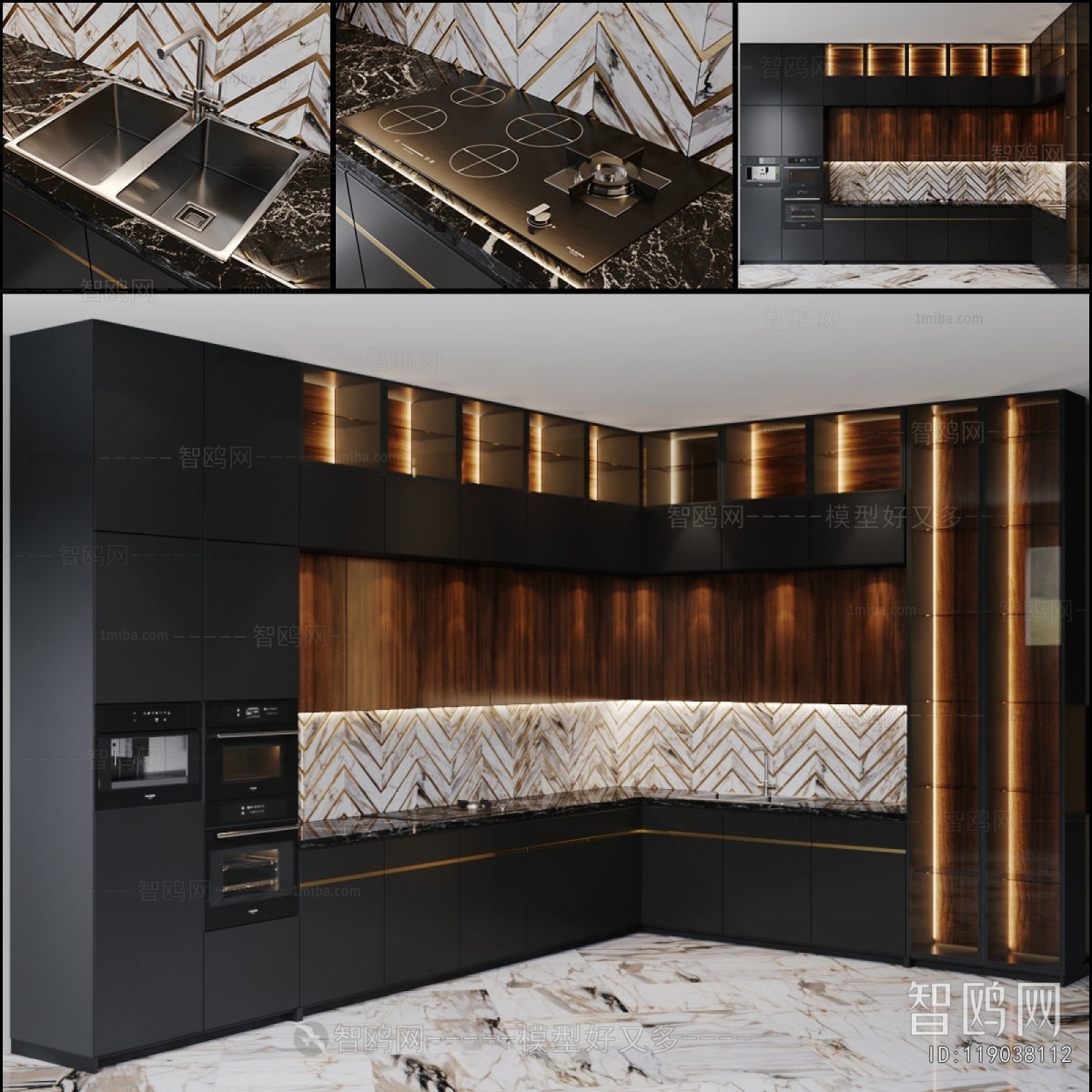 Modern Kitchen Cabinet