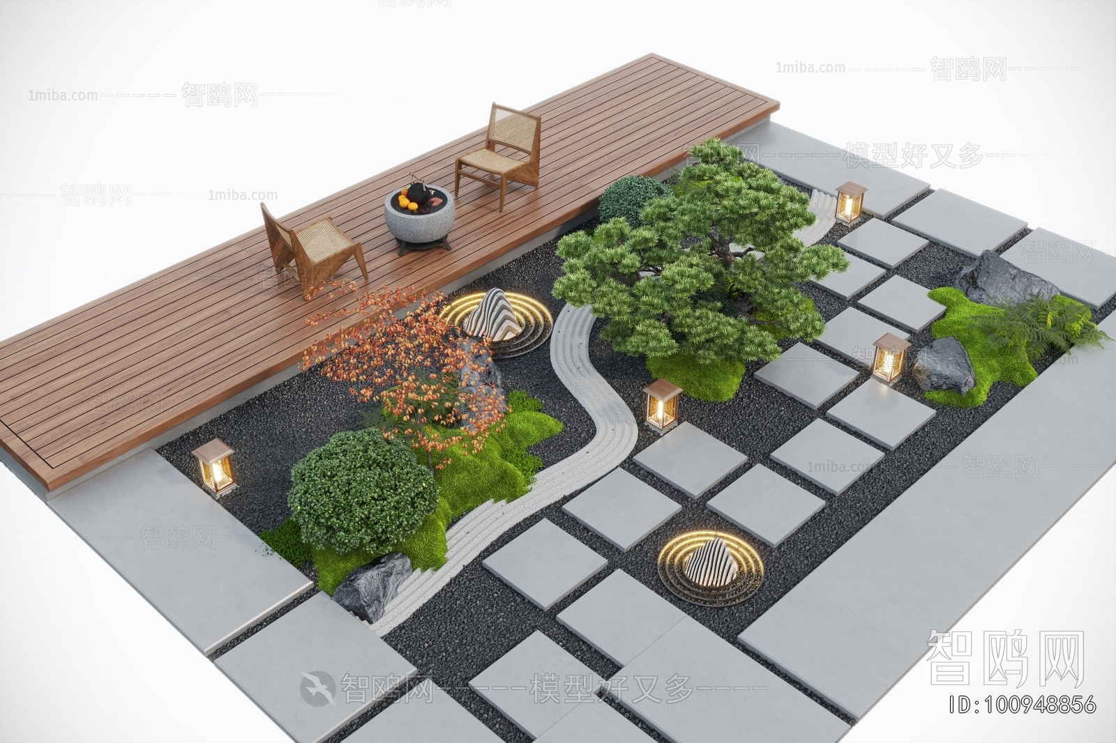 New Chinese Style Garden