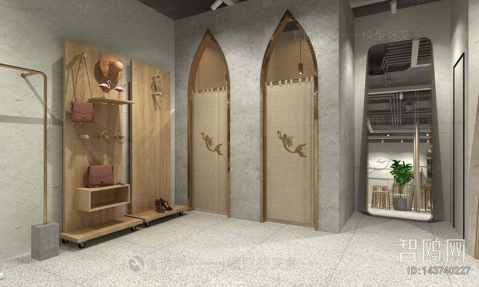 Modern Clothing Store