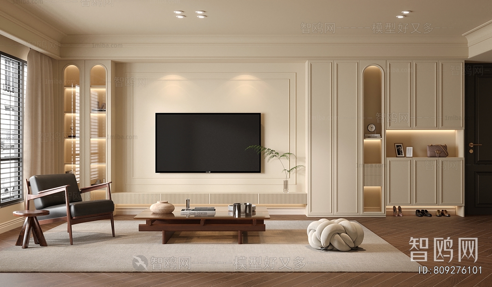 French Style A Living Room