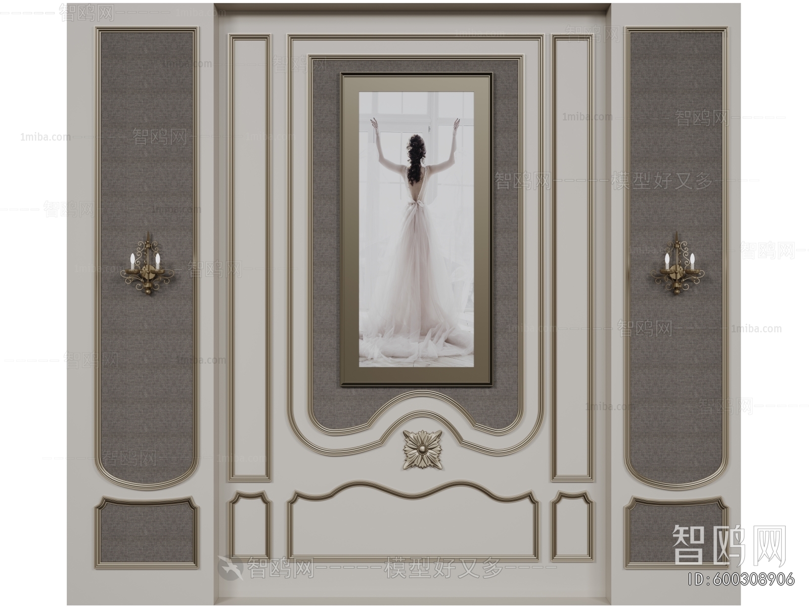 French Style TV Wall