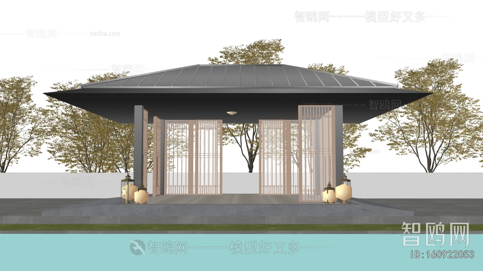 New Chinese Style Pavilion