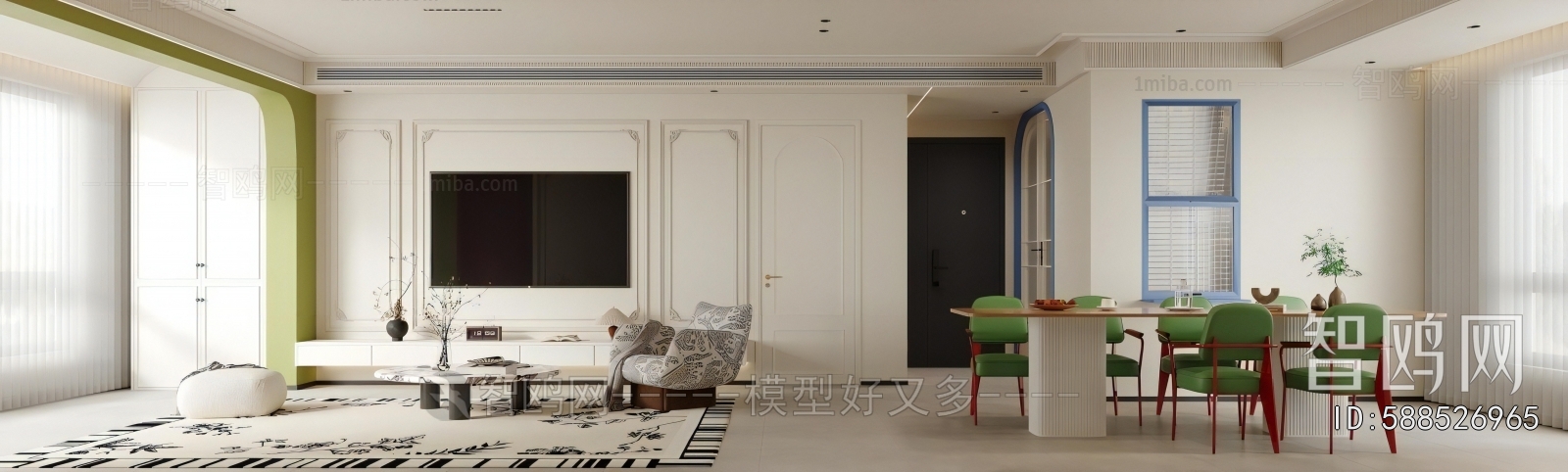 French Style A Living Room