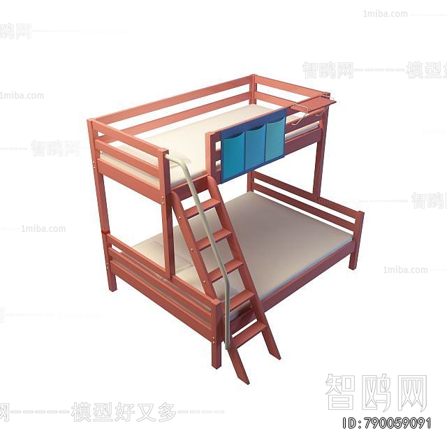 New Chinese Style Bunk Bed
