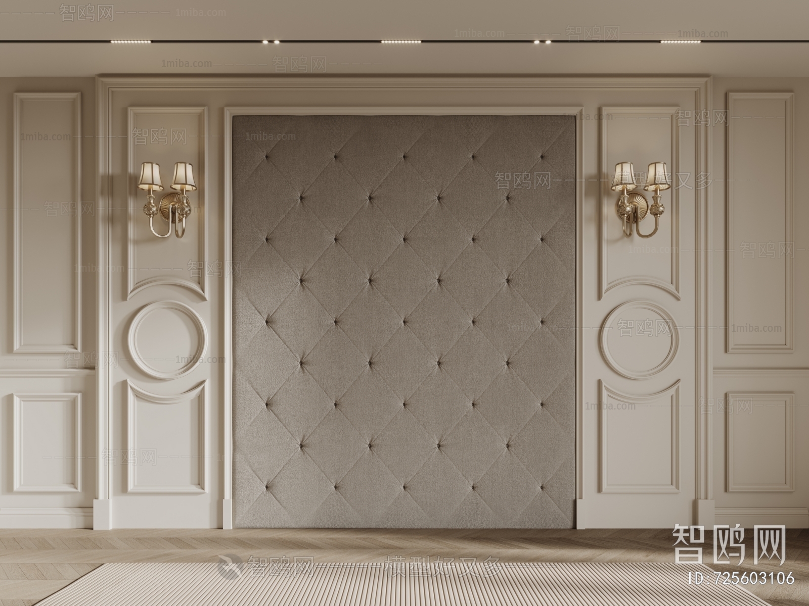 French Style TV Wall