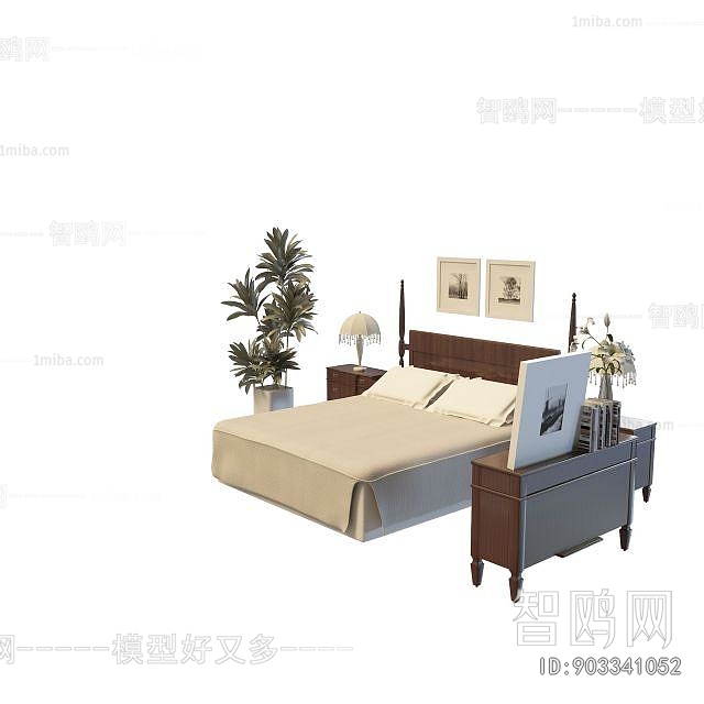Modern Double Bed