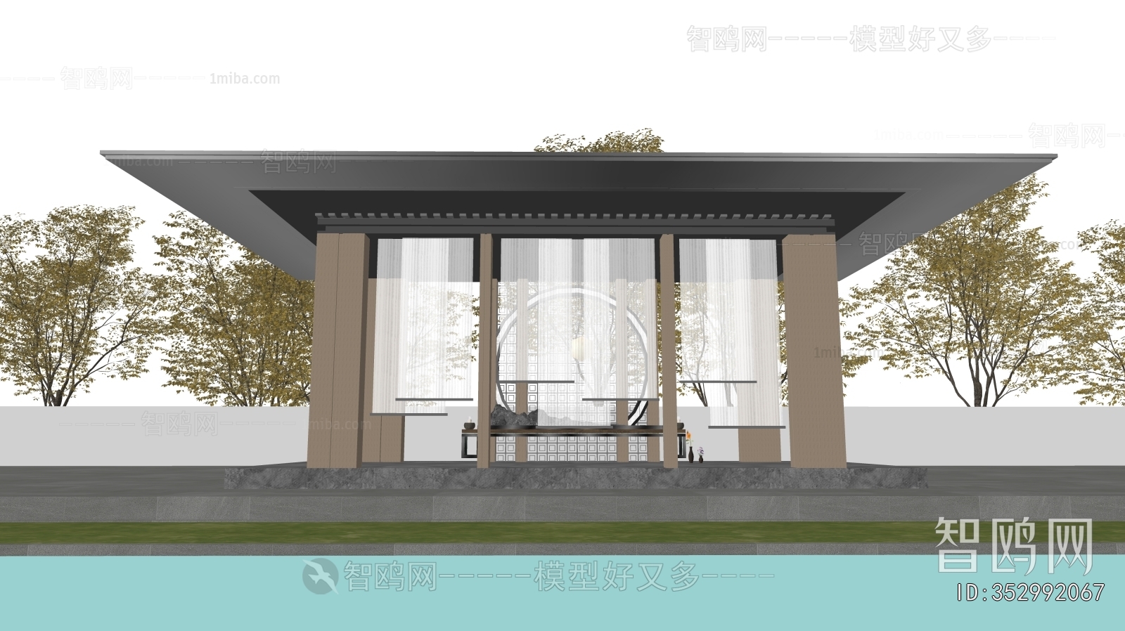 New Chinese Style Pavilion