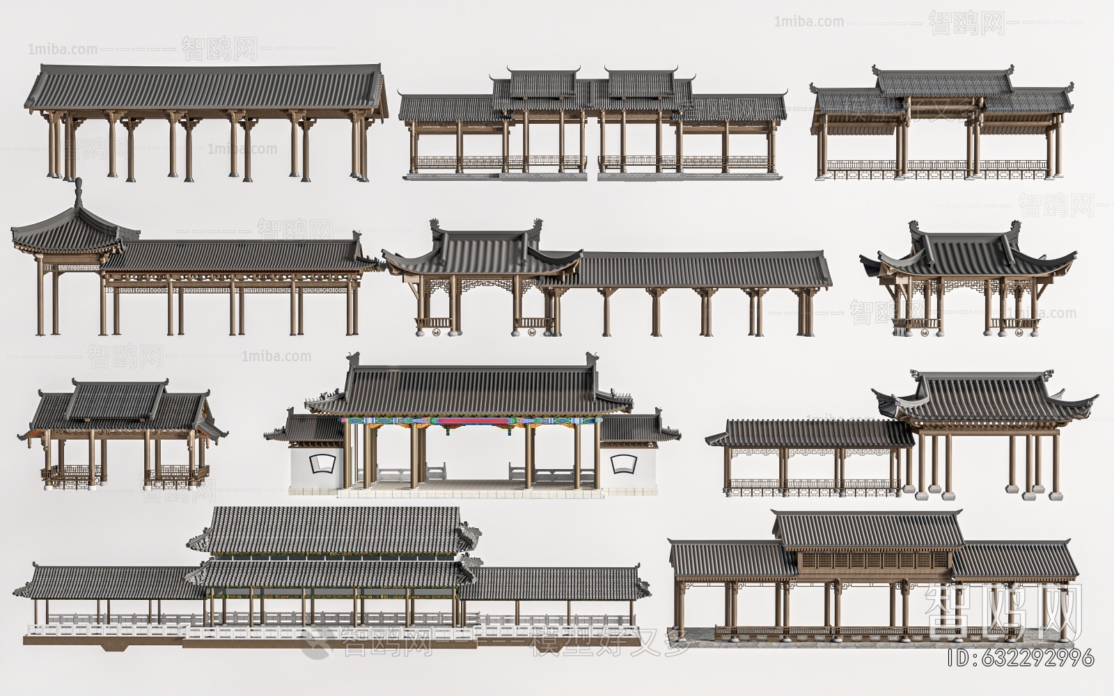 Chinese Style Gallery Frame