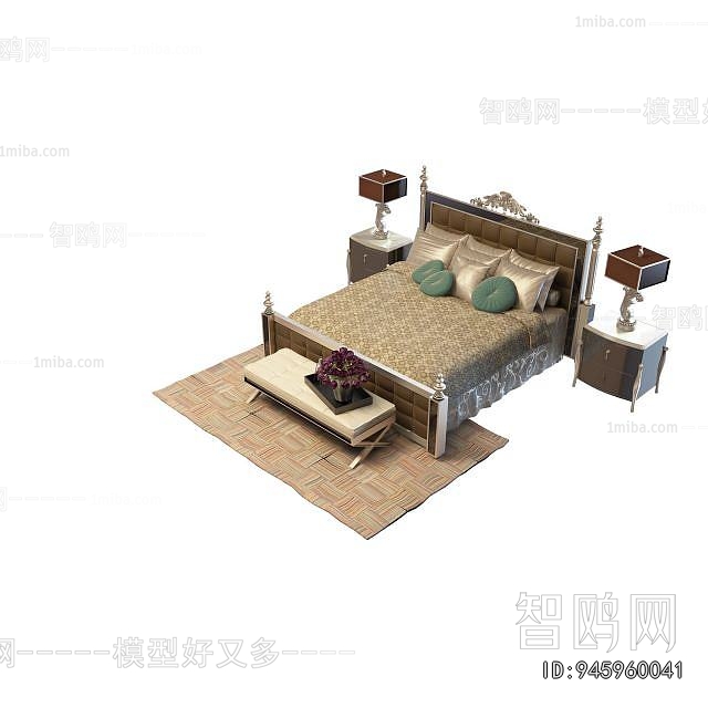 European Style Double Bed
