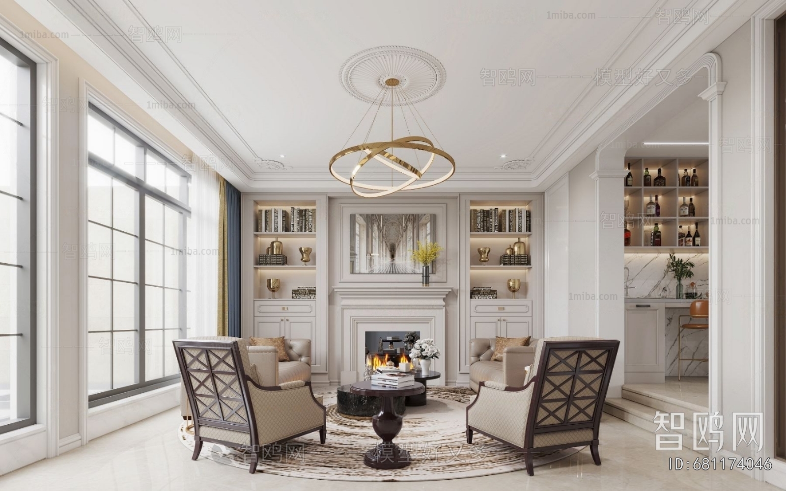 French Style A Living Room