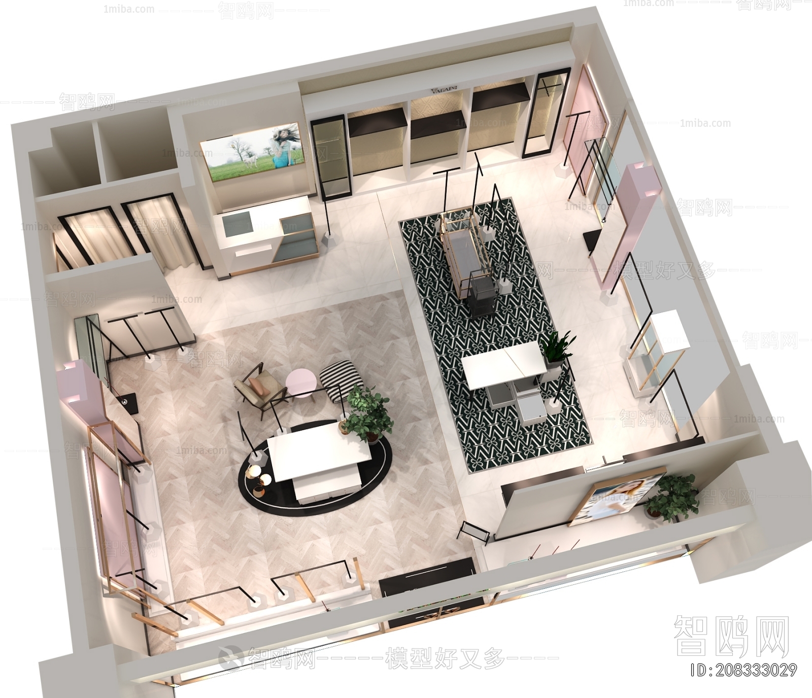 Modern Clothing Store