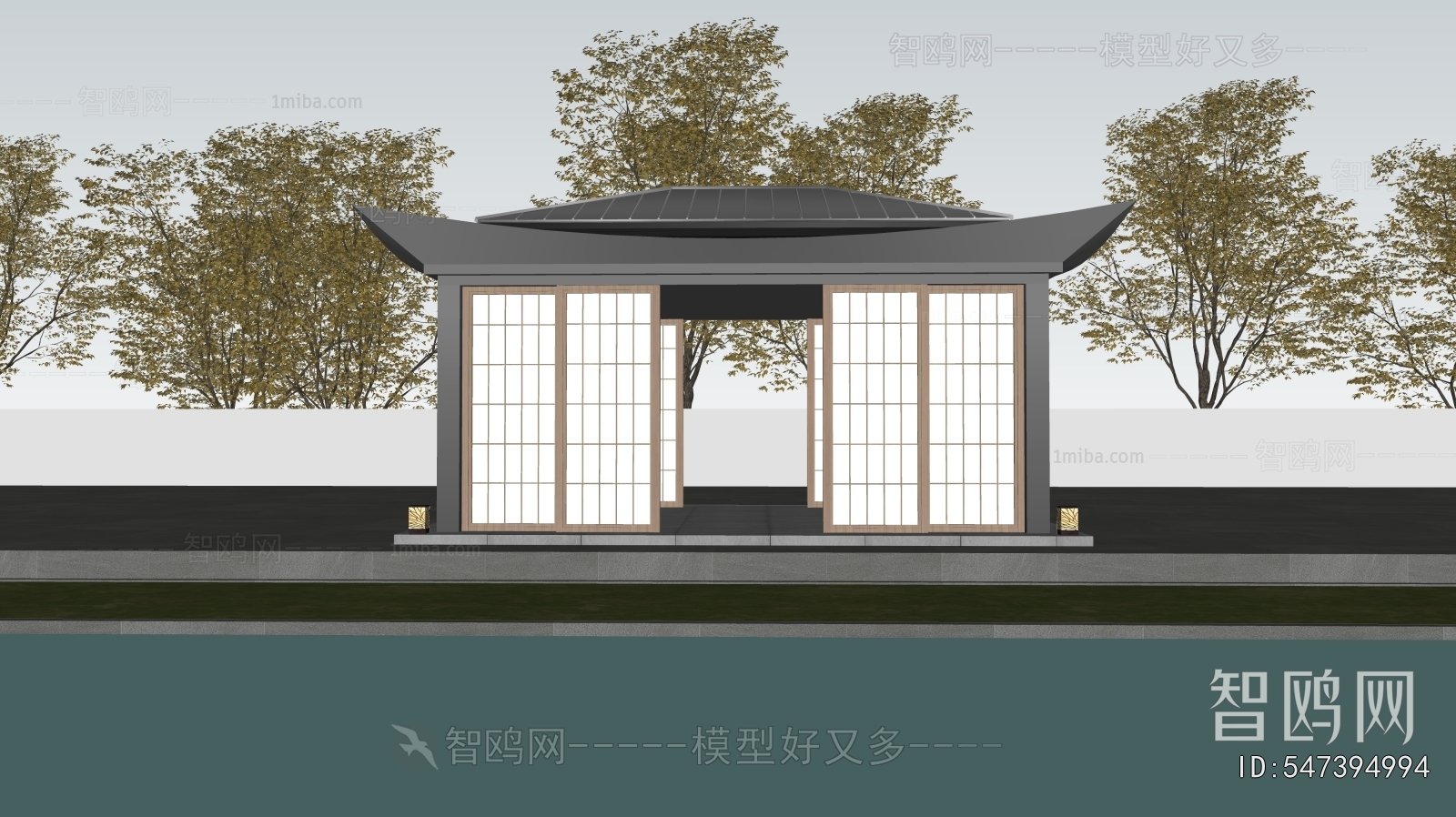 New Chinese Style Pavilion