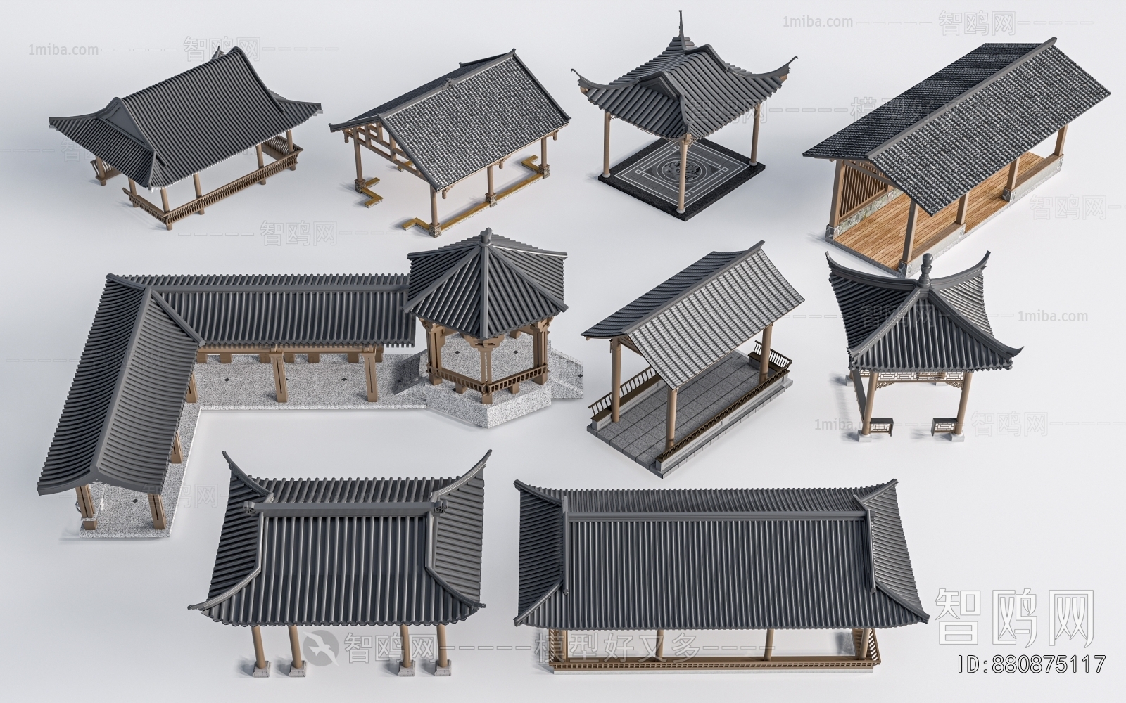 Chinese Style Gallery Frame