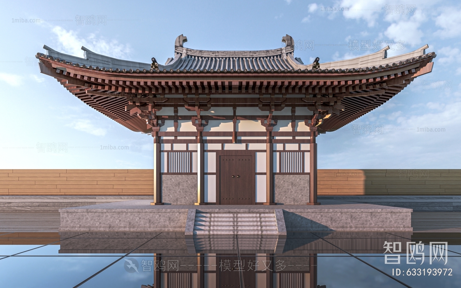 Chinese Style Ancient Architectural Buildings