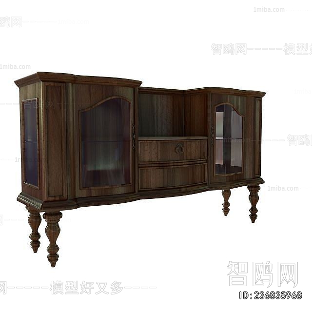 European Style Wine Cabinet