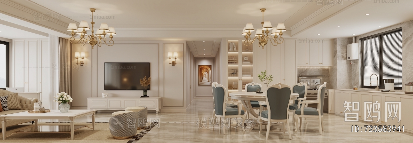 European Style Dining Room