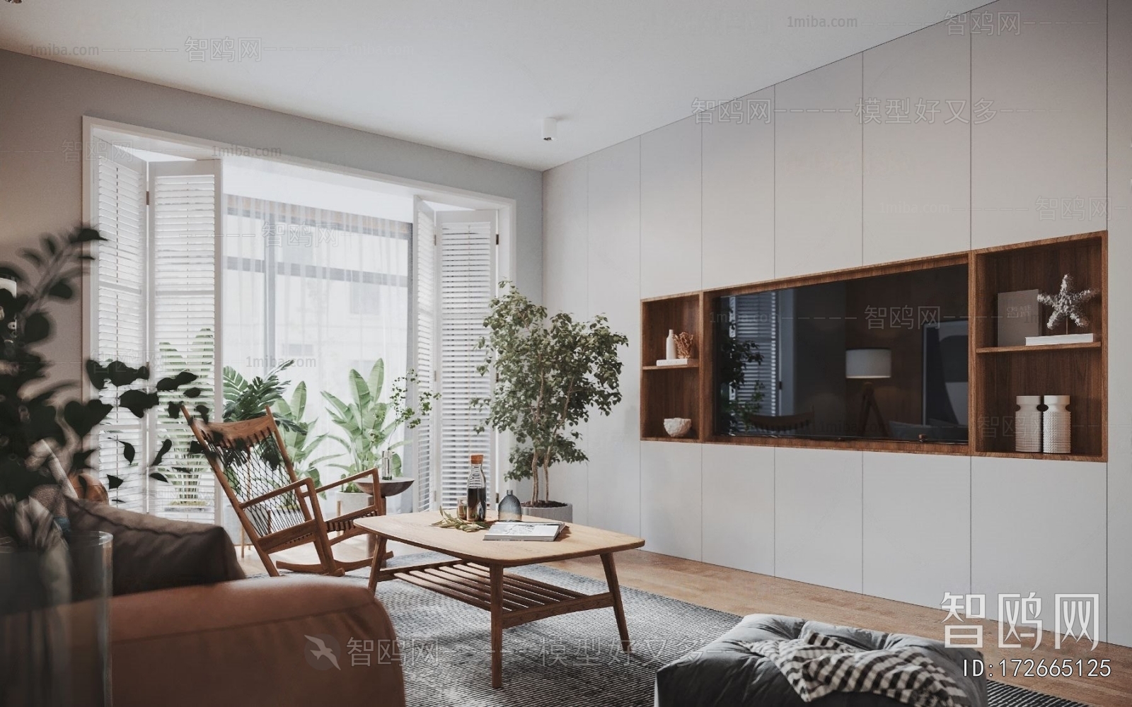 Nordic Style A Living Room