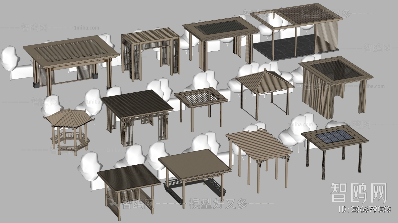 New Chinese Style Pavilion