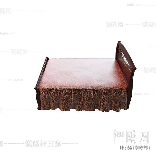 Chinese Style Double Bed
