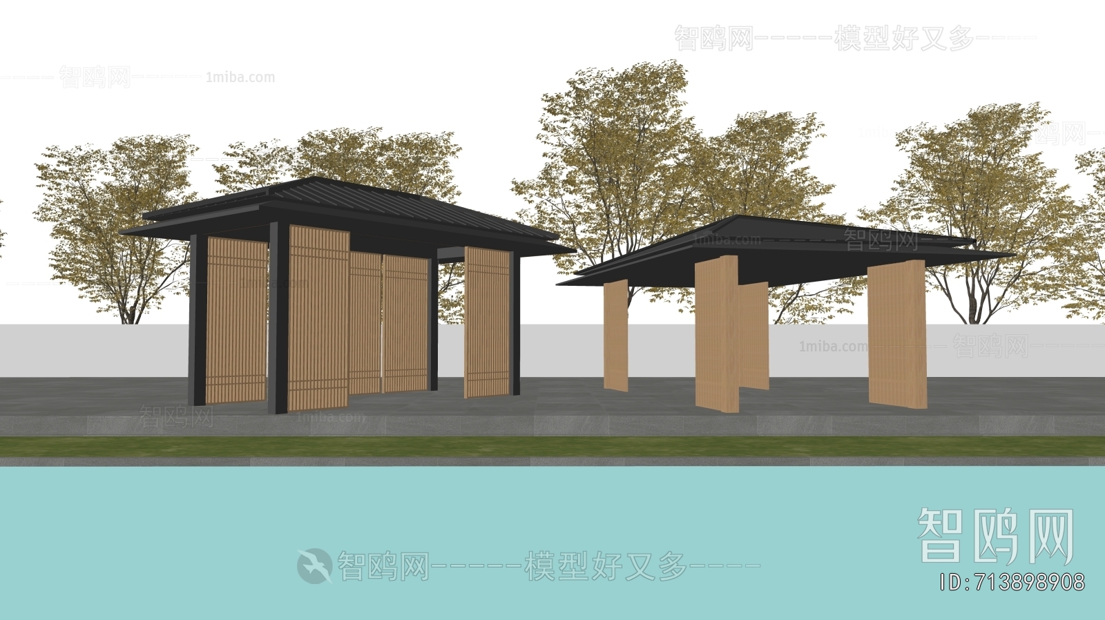 New Chinese Style Pavilion