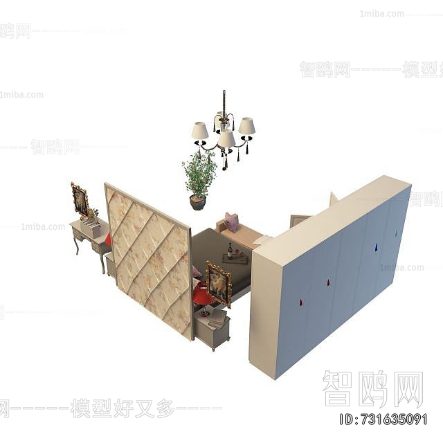 European Style Double Bed