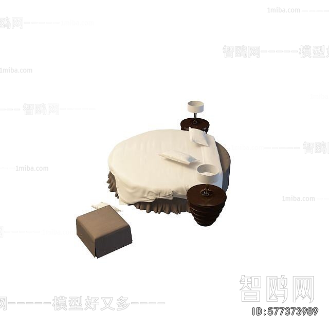 Modern Round Bed