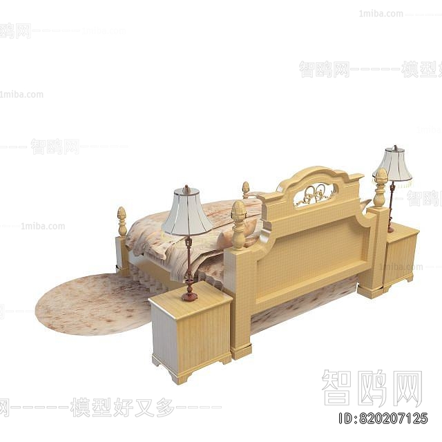 European Style Double Bed