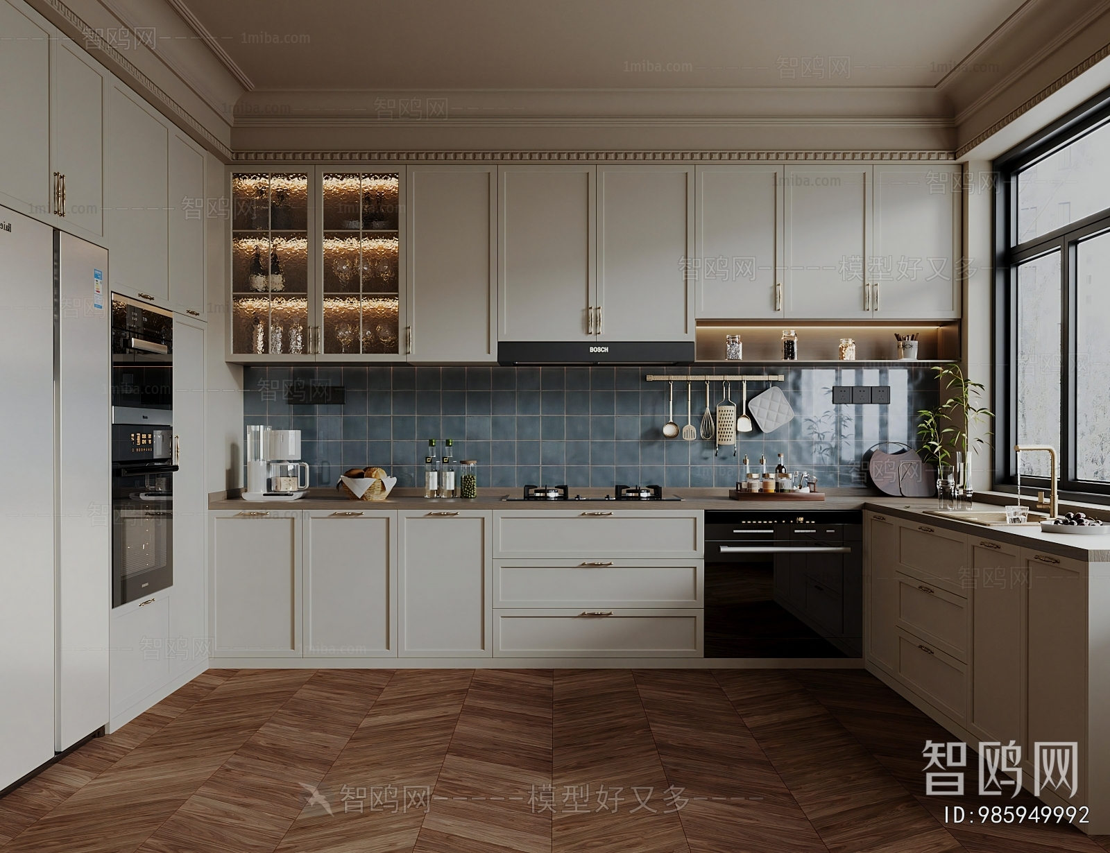 French Style The Kitchen