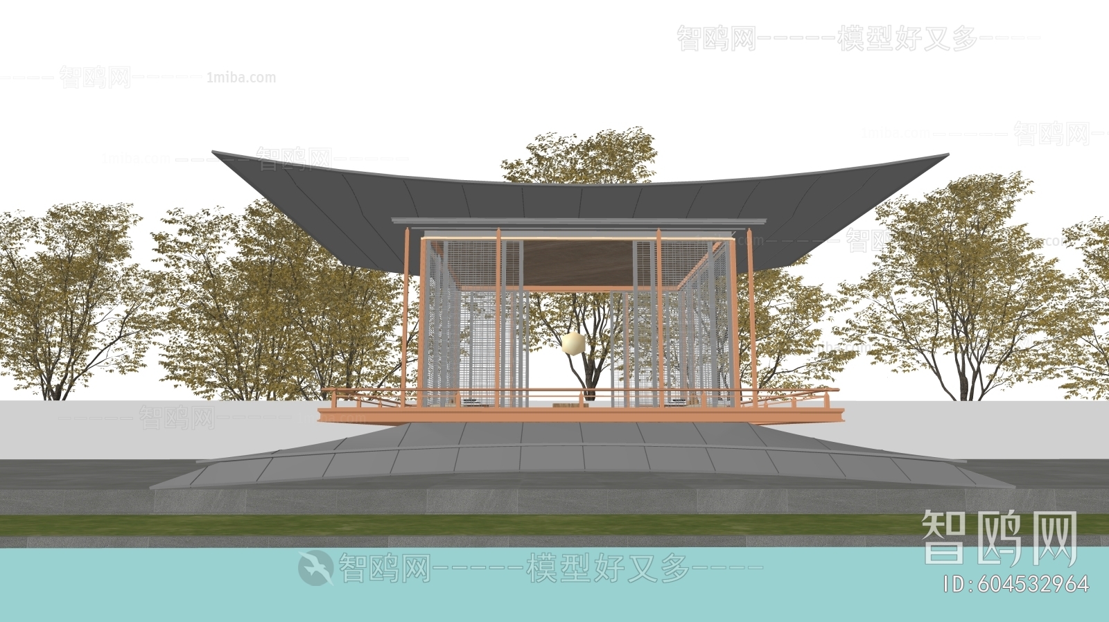 New Chinese Style Pavilion