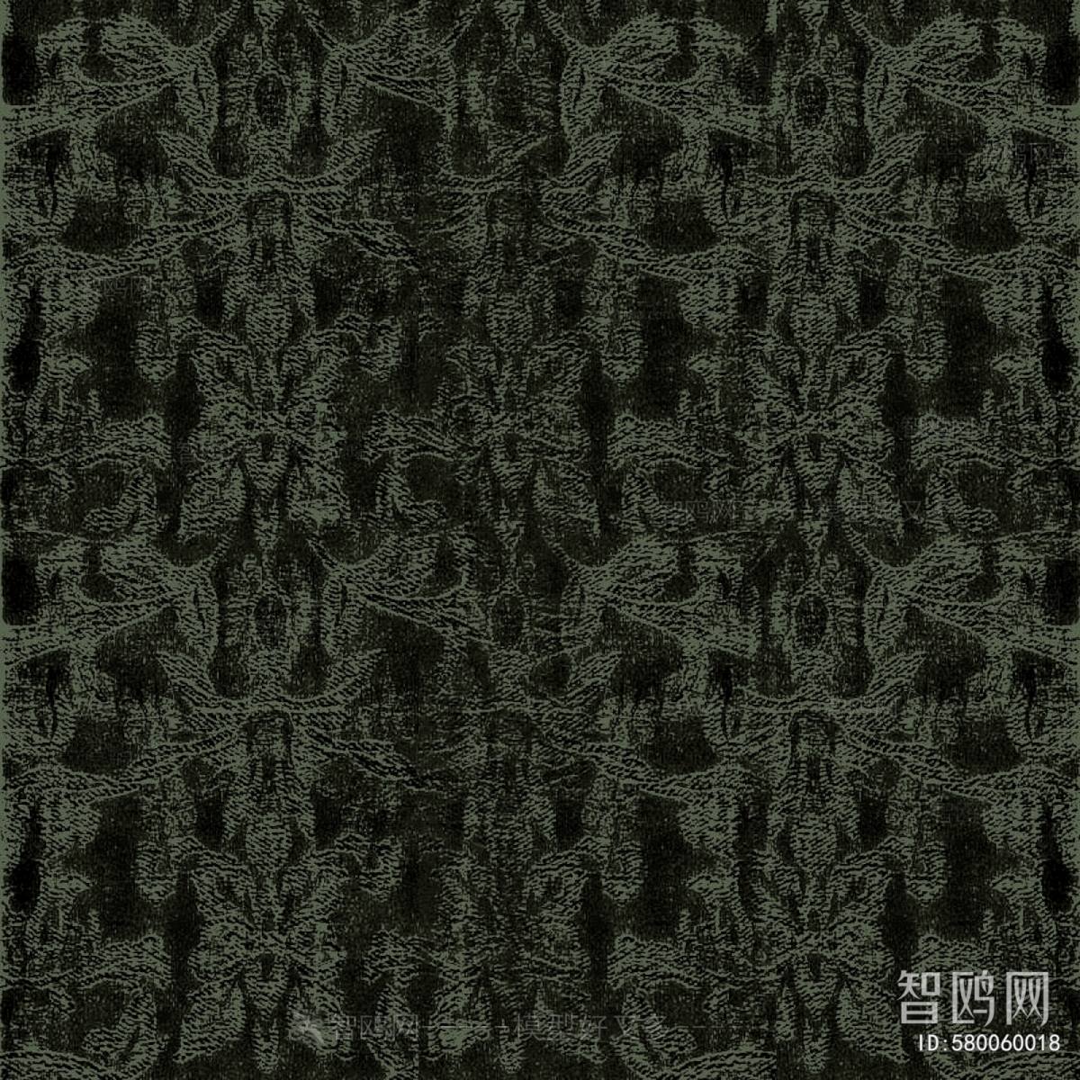 中式古典花纹凹凸黑白