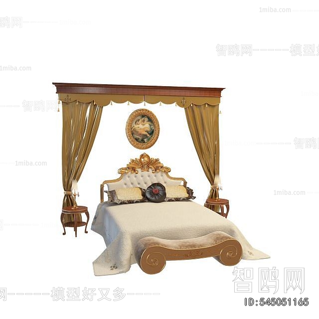European Style Double Bed
