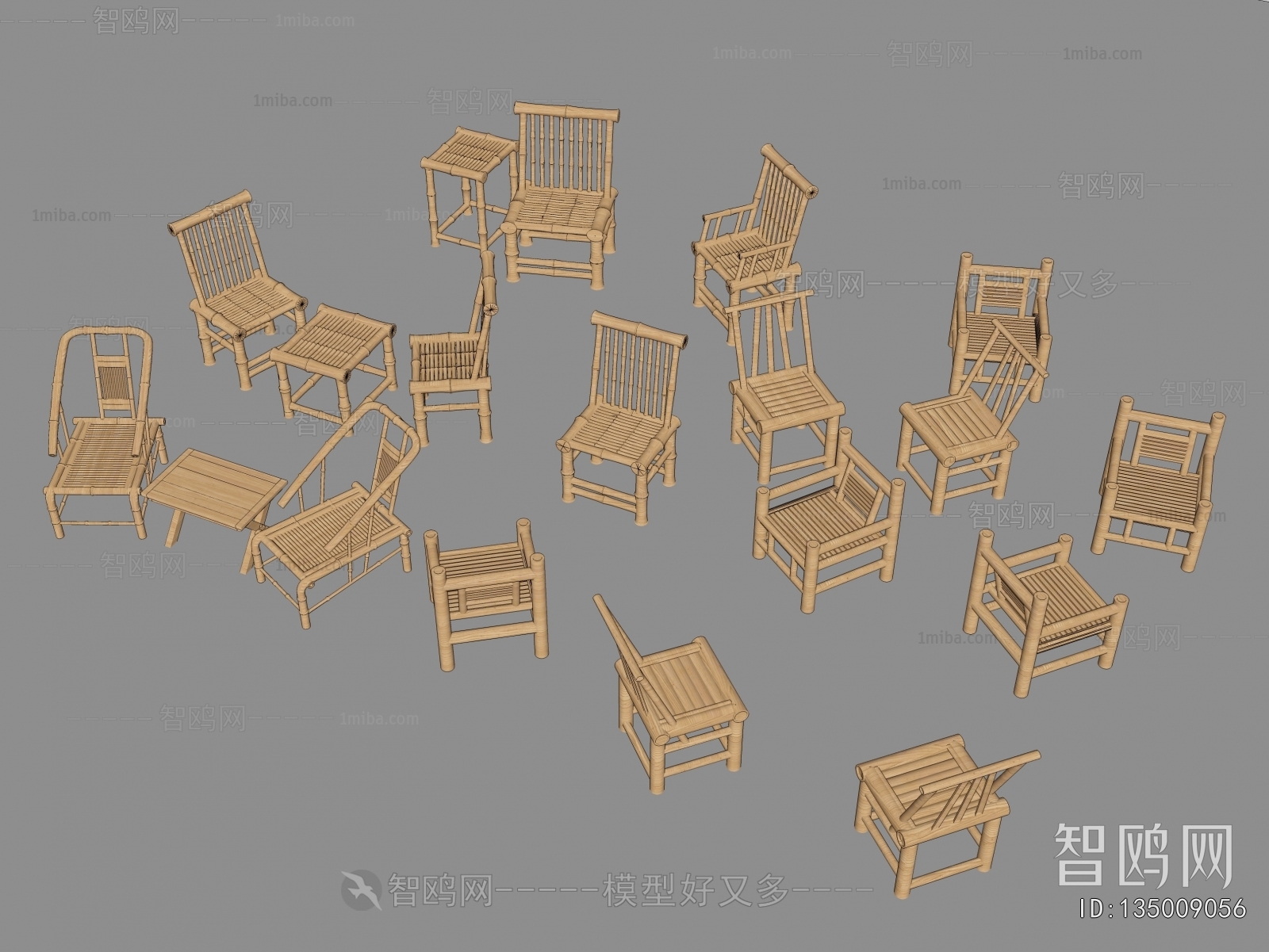 New Chinese Style Lounge Chair