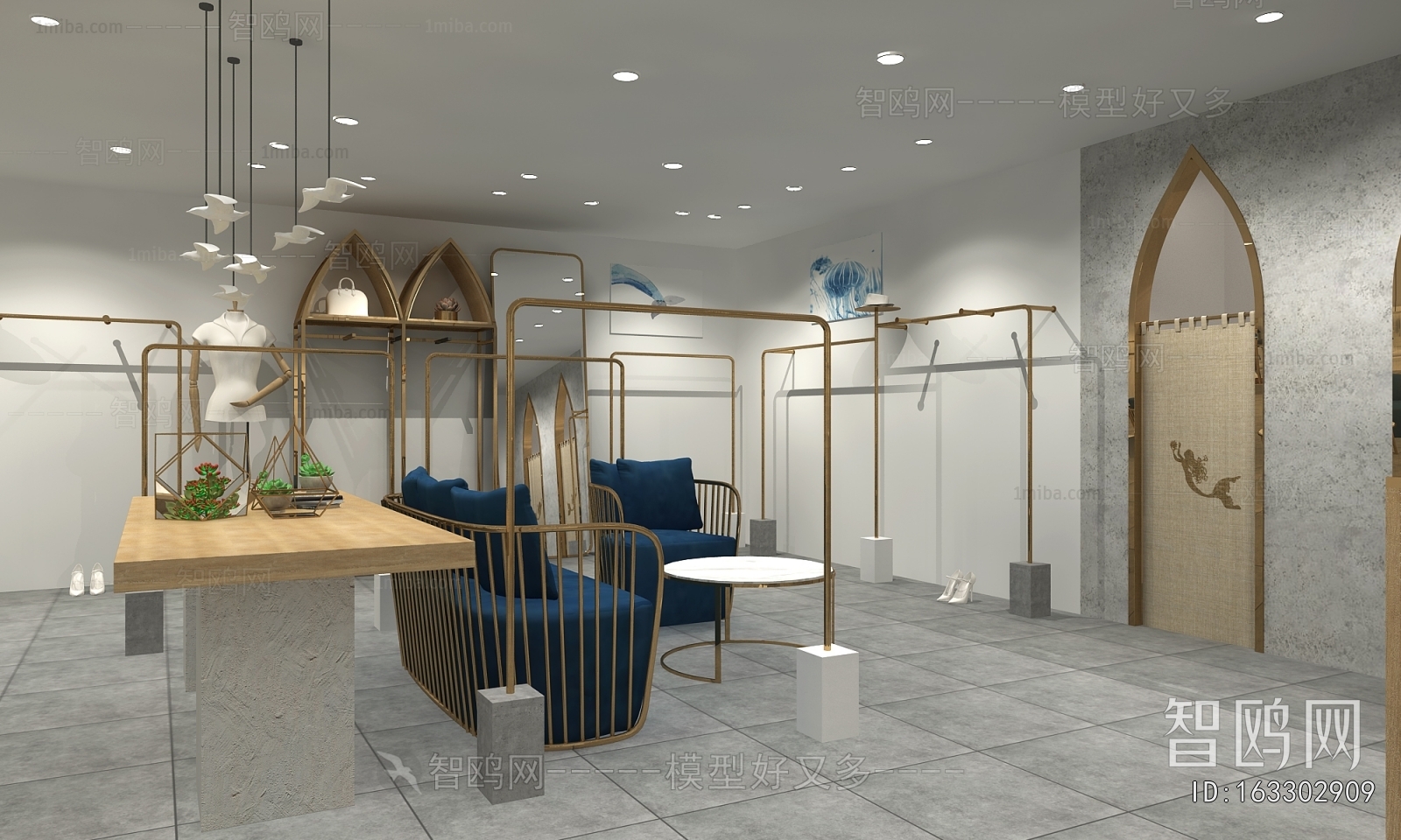 Modern Clothing Store