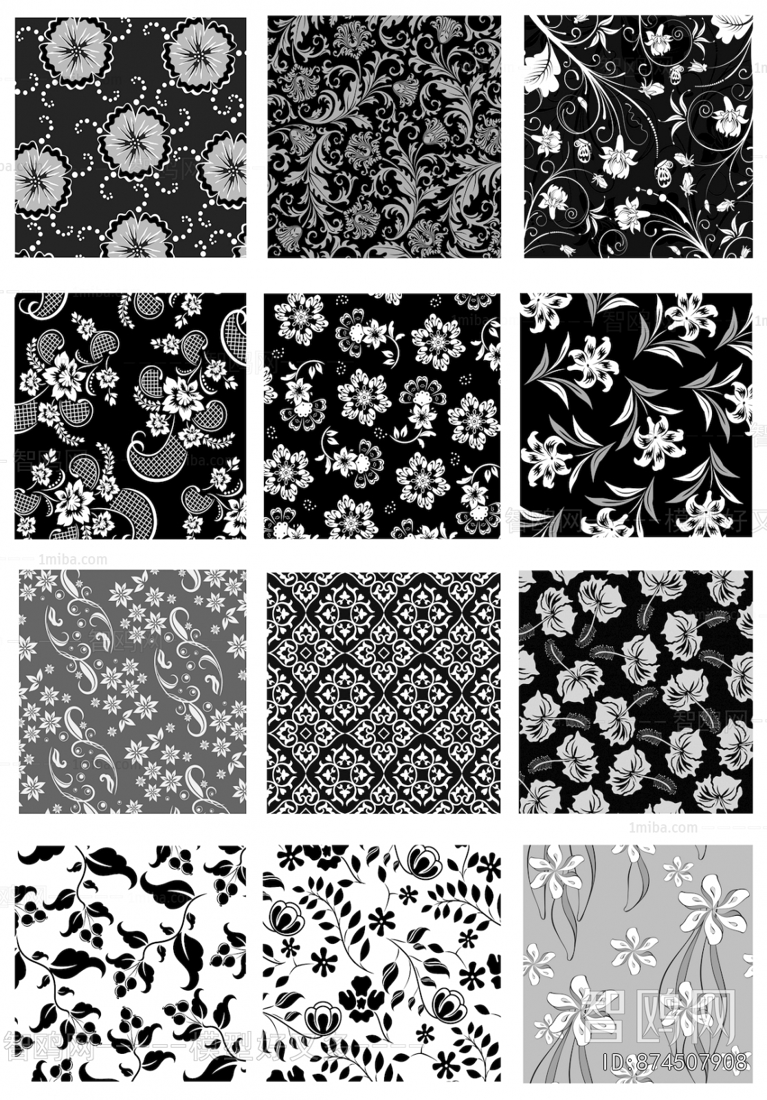 Bump Black And White