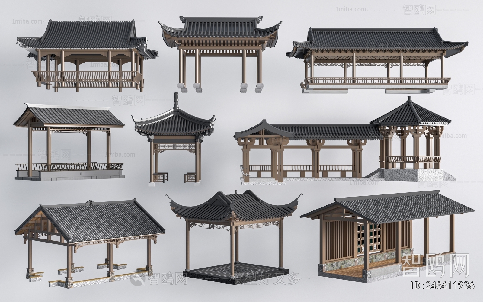 Chinese Style Gallery Frame