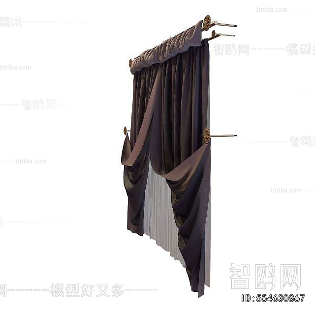 Simple European Style The Curtain