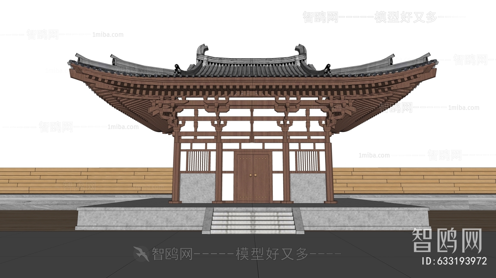Chinese Style Ancient Architectural Buildings