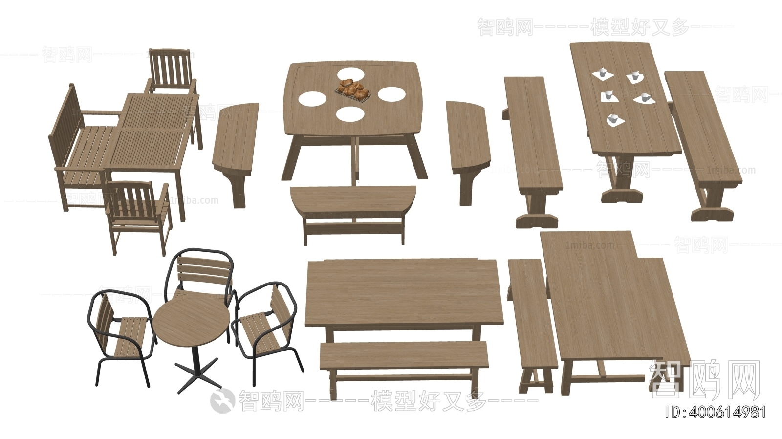 New Chinese Style Leisure Table And Chair