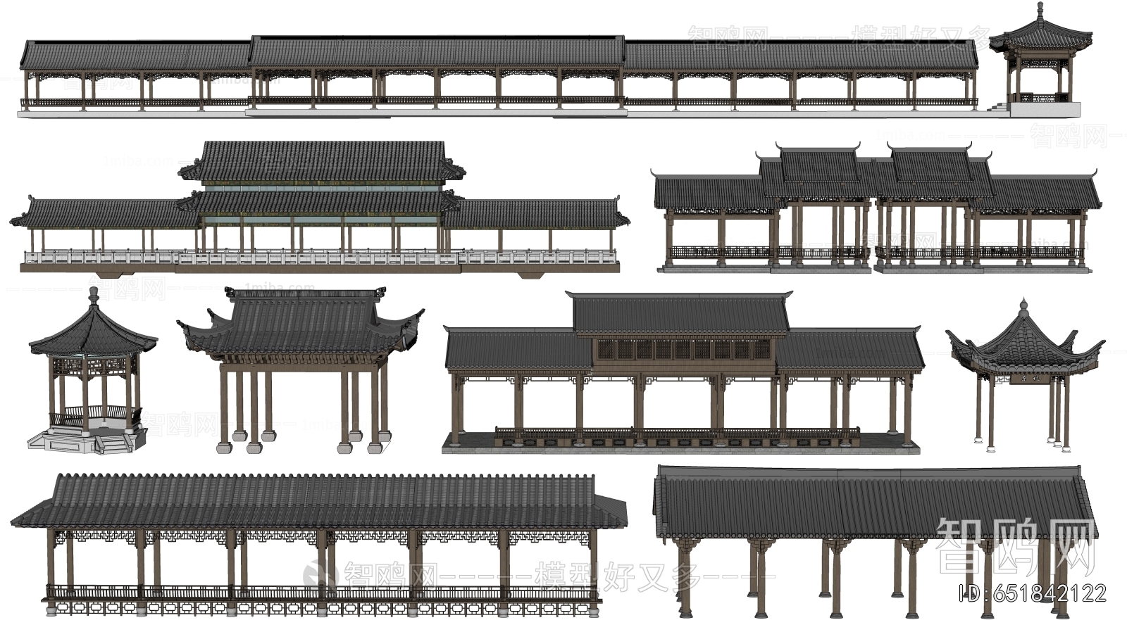 Chinese Style Gallery Frame