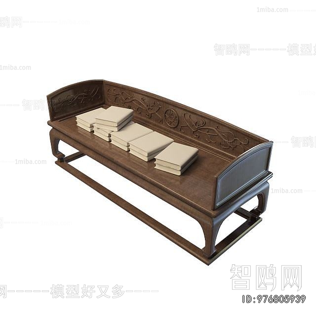 New Chinese Style Arhat Bed