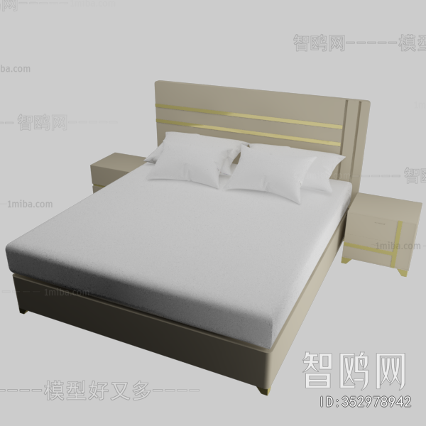 Modern Double Bed