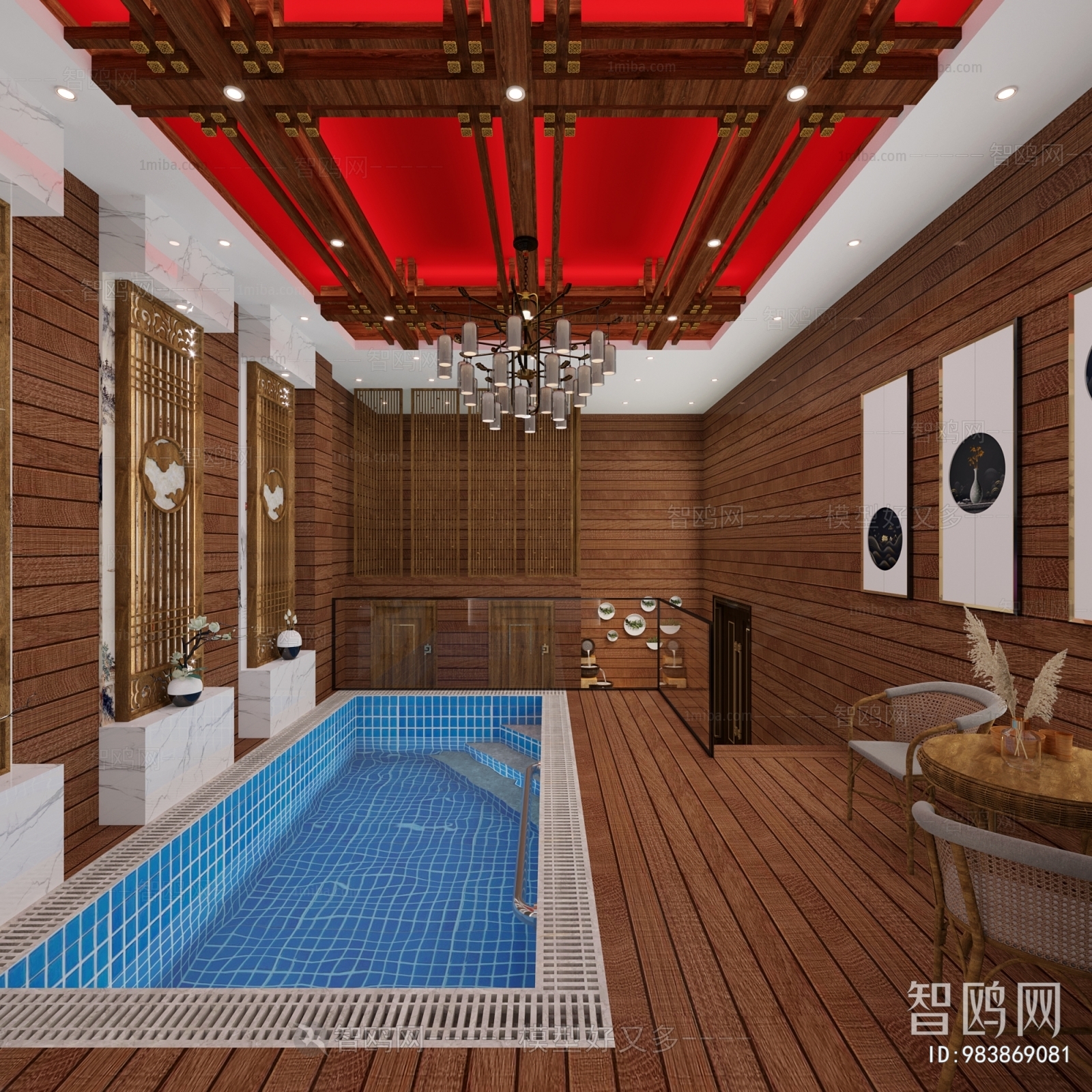 New Chinese Style Bath Center