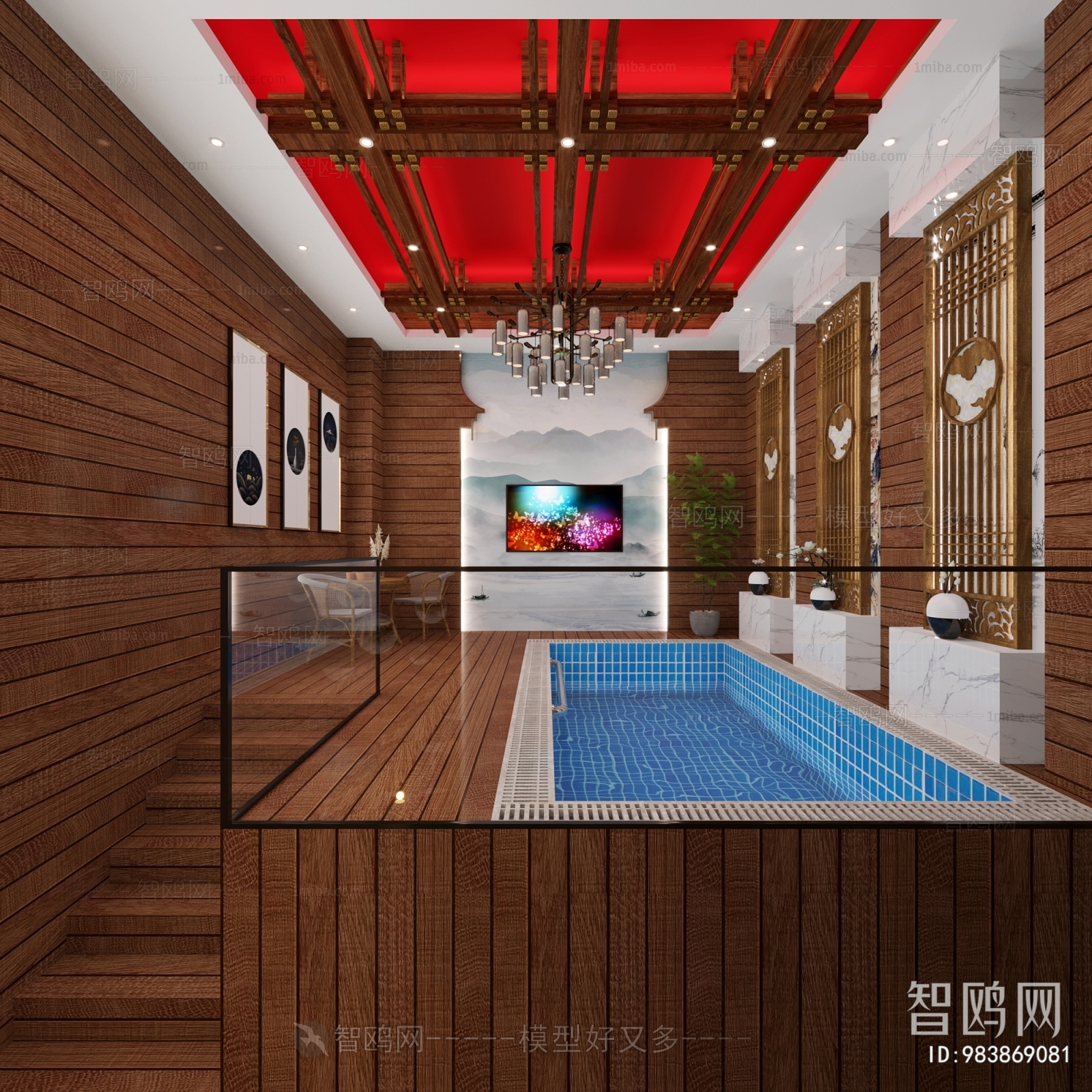 New Chinese Style Bath Center