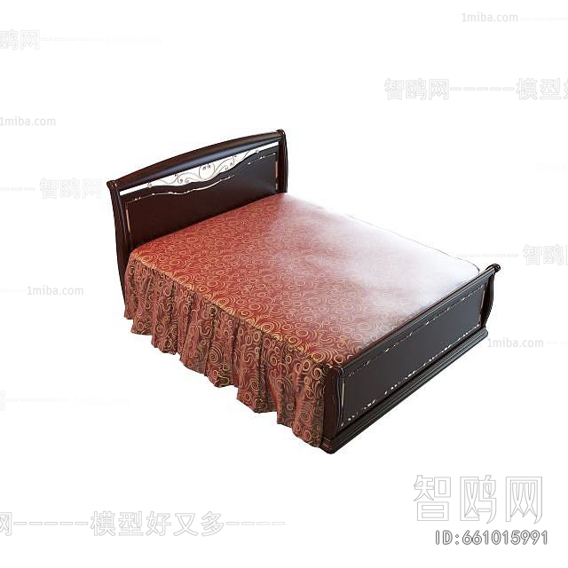 Chinese Style Double Bed