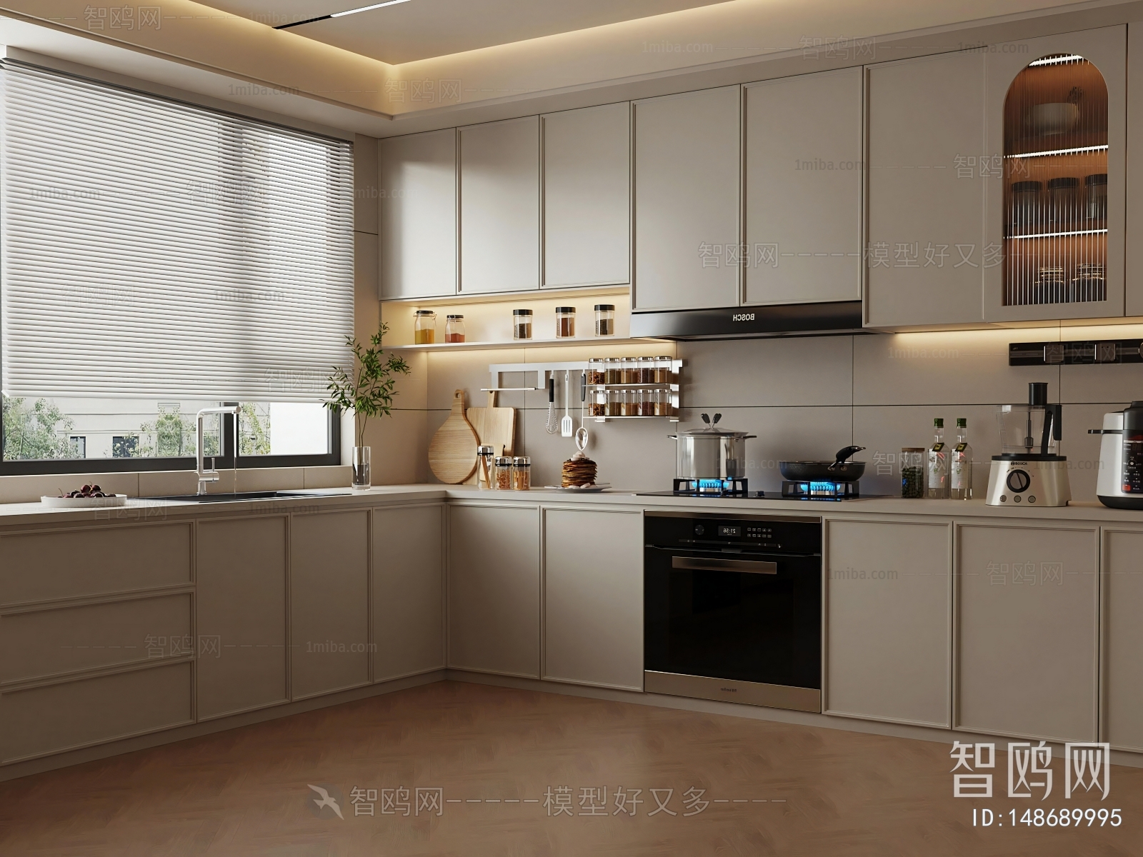 Modern The Kitchen