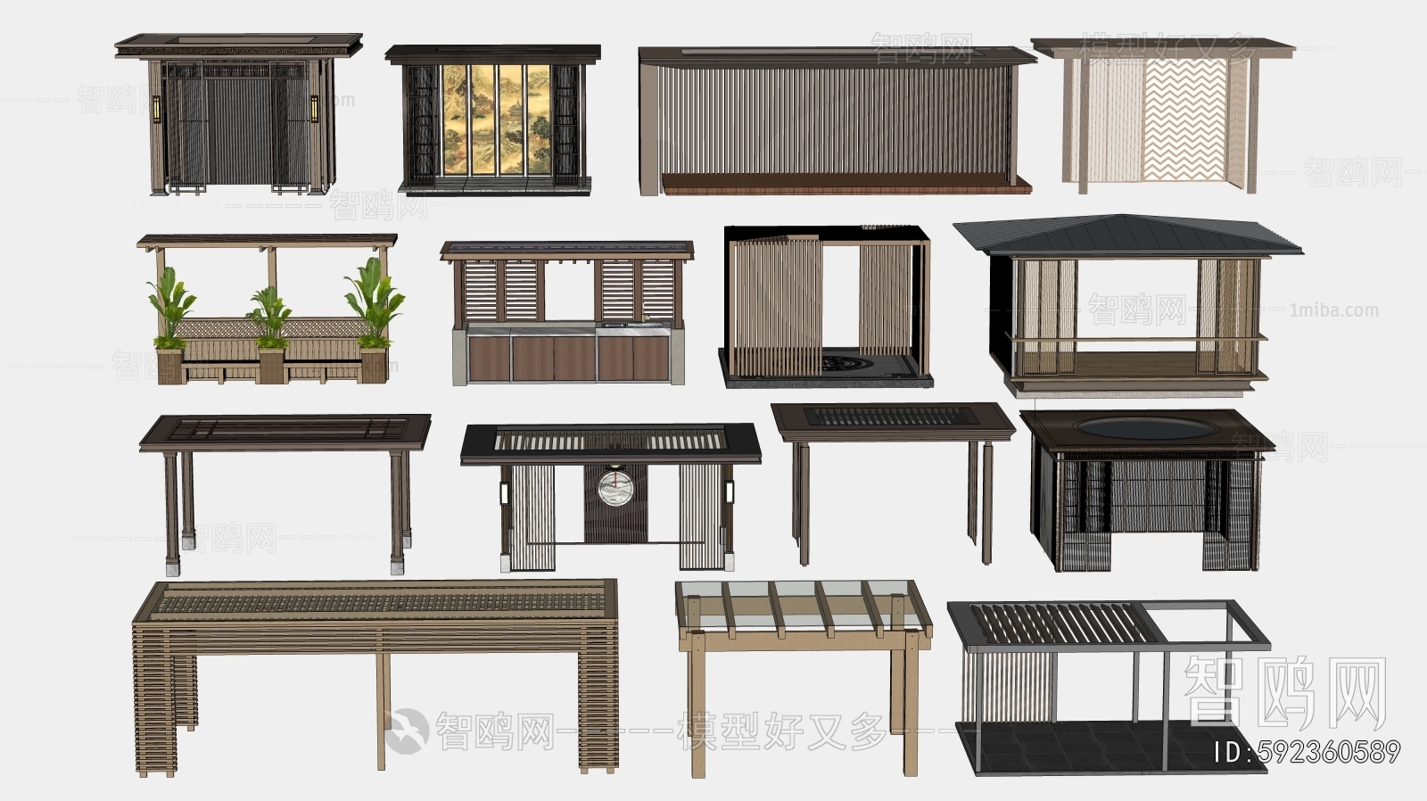 New Chinese Style Pavilion