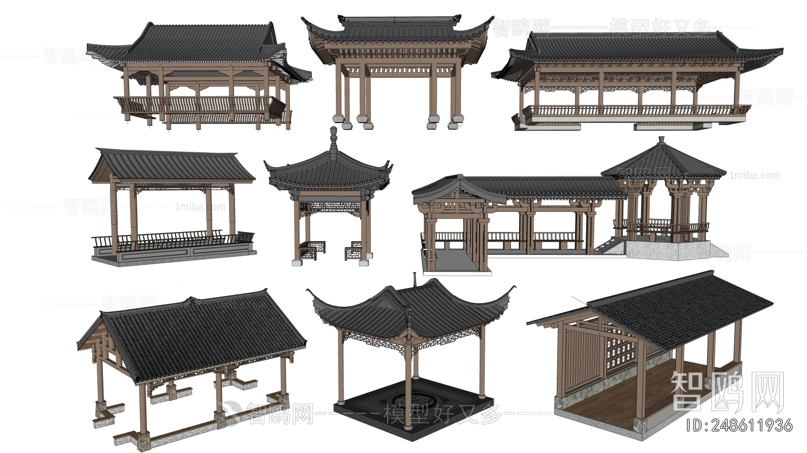 Chinese Style Gallery Frame