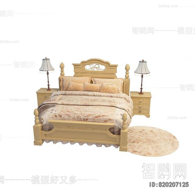 European Style Double Bed